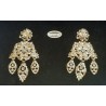 Pendientes Huertana Oro Cristal 9000010