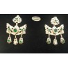 Pendientes Huertana Oro Cristal 9000011