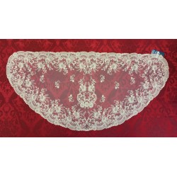 Mantilla 9386-0 Beig Media Luna Pequeña