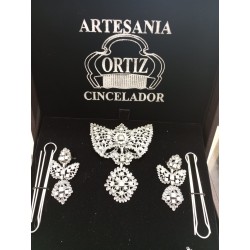 Aderezo Plata Vieja Cristal...